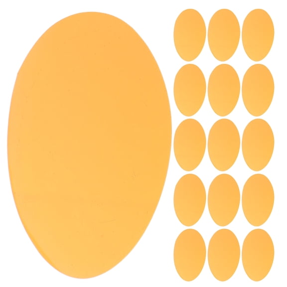 GETAJGHSD 30Pcs Orange Colored Plastic Sheets Dimming Diffuser Film for Living Room Ambient Lighting