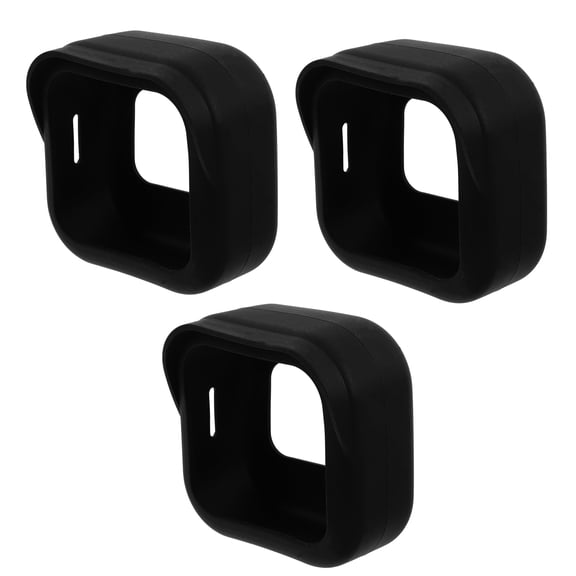GETAJGHSD 3Pcs Household Silicone Camera Protector Cover with Sunshade and Scratch Resistance