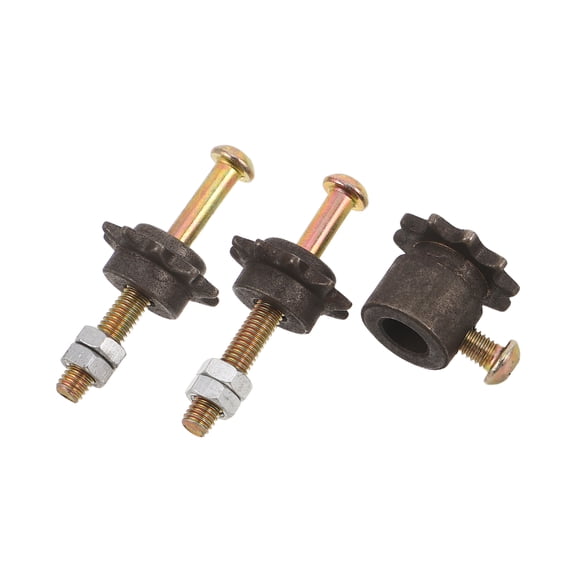 GETAJGHSD 3Pcs Motor Coupler and Side Gear Set Black for Hot Dog Roller Machine