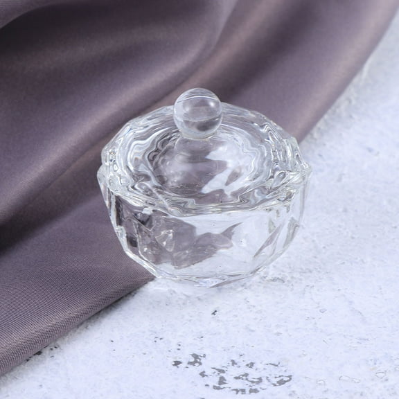 GETAJGHSD 3Pcs Premium Transparent Storage Case Crystal Box for Cotton Swabs and Small Accessories