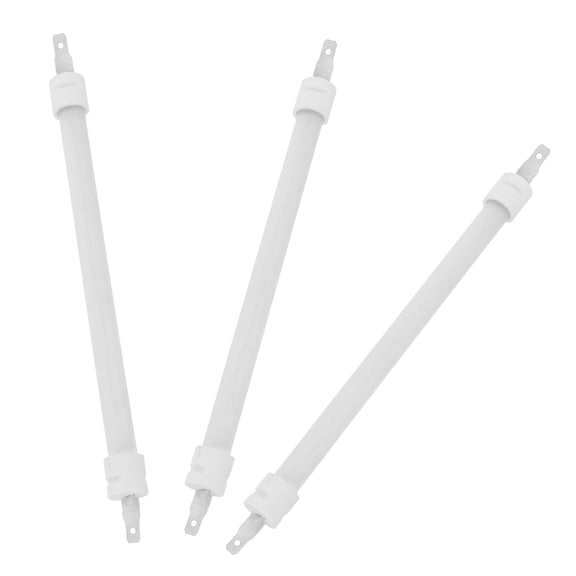 GETAJGHSD 3Pcs Quartz Heater Tube Replacement for Electric Heaters with Fast Heating White Design