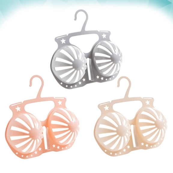 GETAJGHSD 3Pcs Bra Drying Rack for Clothes Hanging with Anti Deformation Design