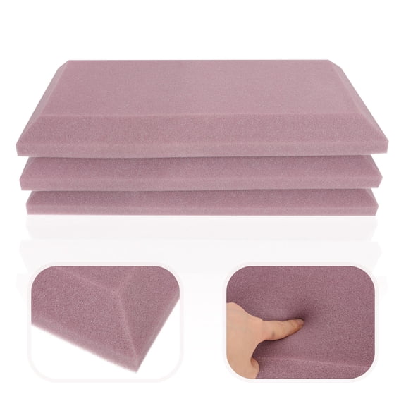GETAJGHSD 3-Pack Soundproof Foam Panels for Podcast Room, Studio Acoustic , Noise Reduction Sponges