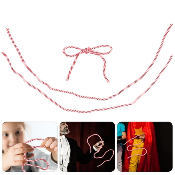 GETAJGHSD 3pcs Rope ng Magic Trick Rope Illusion Performance for Beginners and Professional
