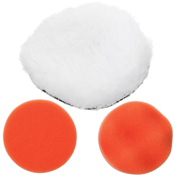 GETAJGHSD 3Pcs Drill Buffer Attachment Polishing Pad for Car Detailing with Assorted Color Buffing Wheels