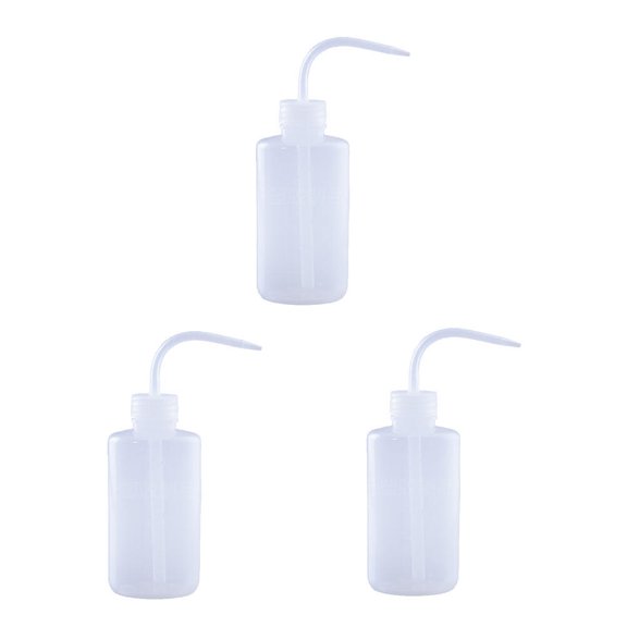 GETAJGHSD 3 Pack White Squeeze Watering Cans, Plastic Plant Watering Pots for Indoor Outdoor Garden Houseplant Home Use