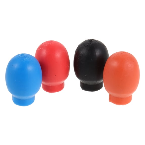 GETAJGHSD 4Pairs Silicone Drumstick Tips for Quiet Drum Practice Noise Reduction Drumstick Caps