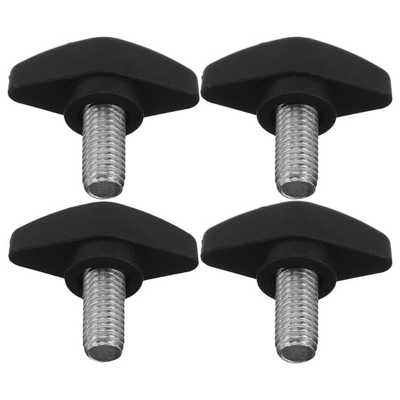 GETAJGHSD 4Pcs Black Dress Form Stand Fastening Screws Hidden Design for Mannequin Base Support