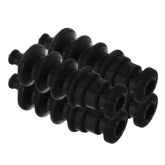 GETAJGHSD Rod Cover Waterproof Black Rubber 4Pcs