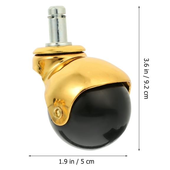 GETAJGHSD 4Pcs Casters for Furniture Legs for Business Users 3.62X1.97X1.97In