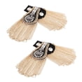 thumbnail image 1 of GETAJGHSD Vintage Modern Tassel Shoulder Patches for Decorative Use 4Pcs, 1 of 6