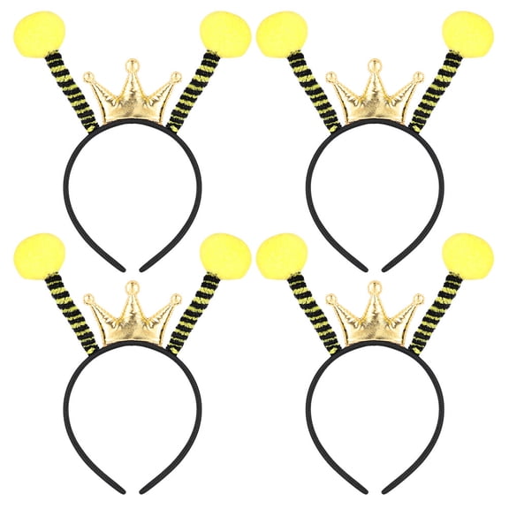 GETAJGHSD 4Pcs Party Headband Decoration in Bee and Antenna Shapes for All Ages