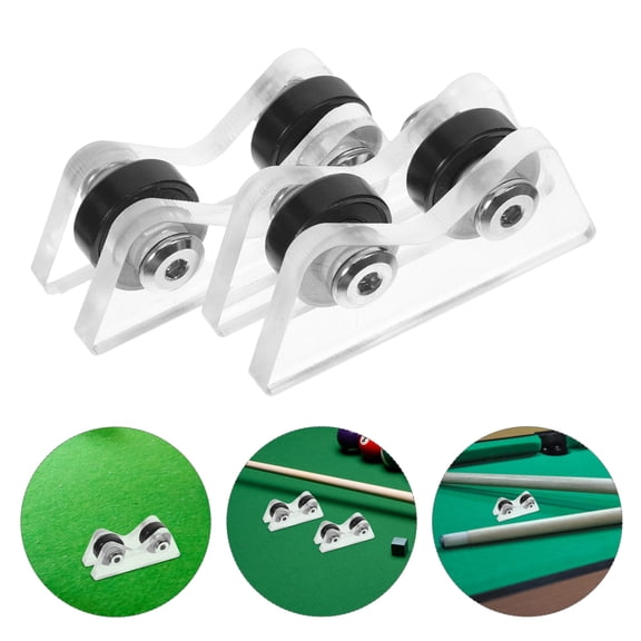 GETAJGHSD 4Pcs Pool Cue Straightness Tester with Quick Feedback for Billiards Maintenance