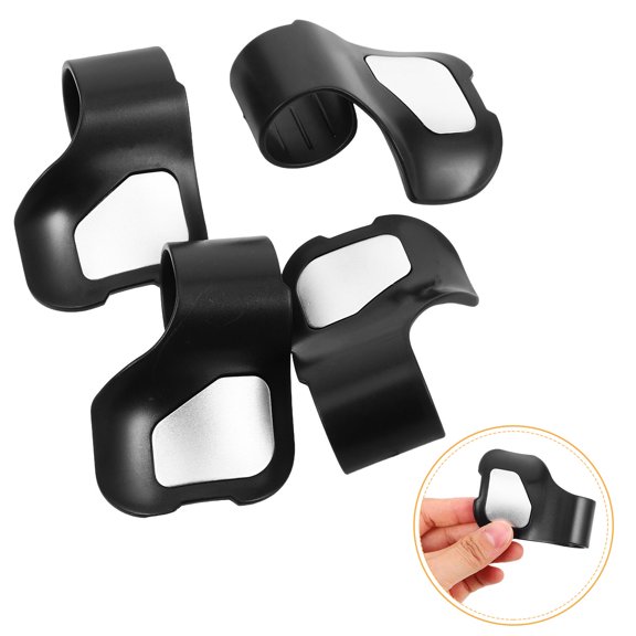 GETAJGHSD 4Pcs Silver Motorcycle Throttle Clip for Effortless Cruise Control and Long Ride Comfort