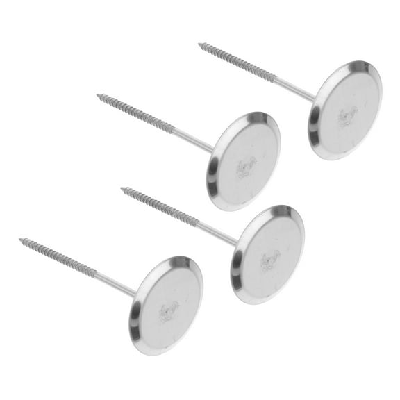 GETAJGHSD 4Pcs Stainless Steel Decorating Nails Tool for Precise Cake and Cupcake Flowers