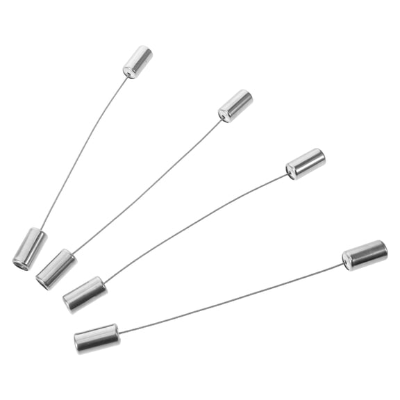 GETAJGHSD 4Set Stainless Steel Wire Rope Connector Hooks for Clothes Drying Racks
