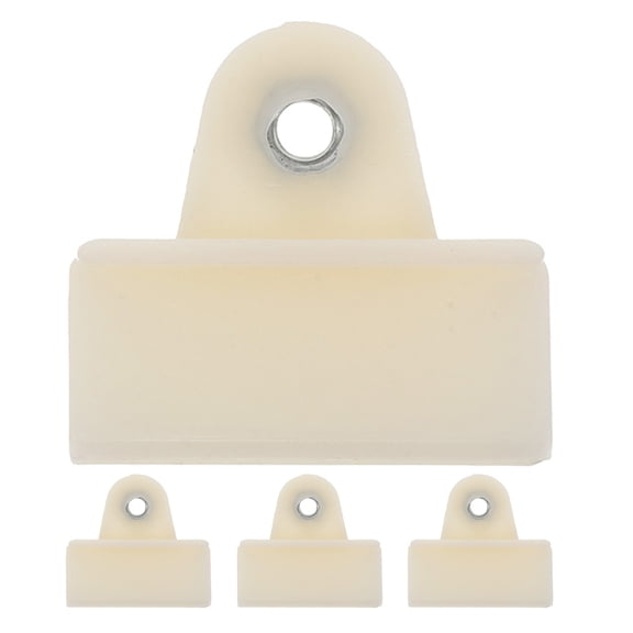 GETAJGHSD 4pcs Glass Clip Set Plastic Beige in Automobile Repair Ensuring Stability Maintenance