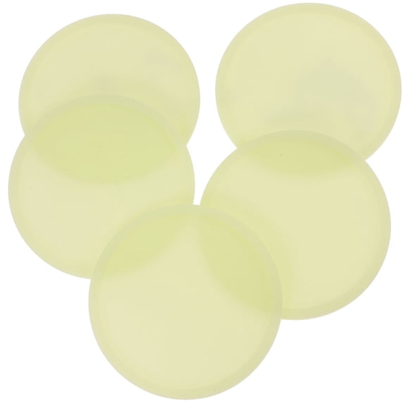 GETAJGHSD Kitchen Silicone Coasters Waterproof Round 5Pcs 3.9x3.9in
