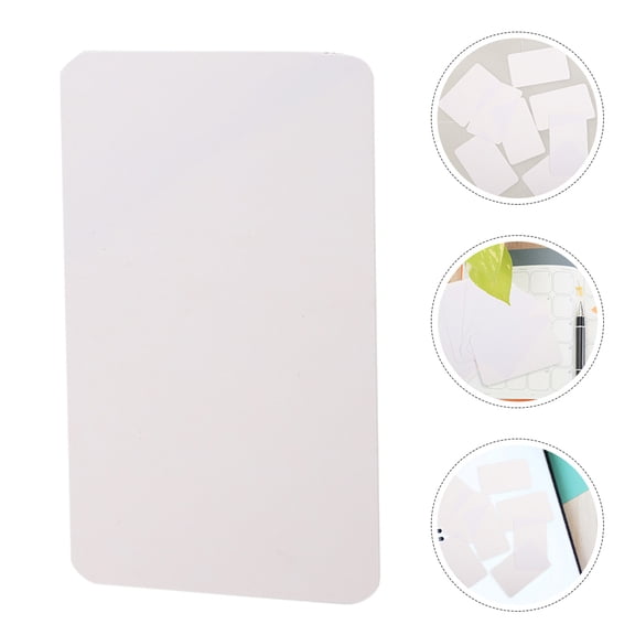 GETAJGHSD 500 Pcs Blank Paper Card White Paper For Flashcards And Note Taking At Office Use