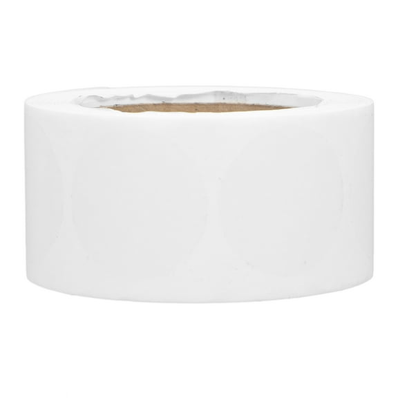 GETAJGHSD Transparent Round Seal Stickers Clear Labels for Office 500Pcs