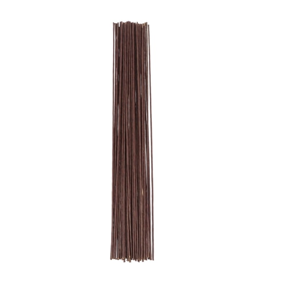 GETAJGHSD 50Pcs Everlasting Flower Stem Wire Coffee for Scrapbooking Wedding Floral Designs