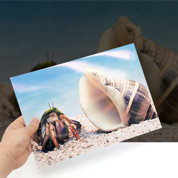 GETAJGHSD High Gloss A4 Picture Paper, Double-Sided, Ideal for Home and Office, 50Pcs