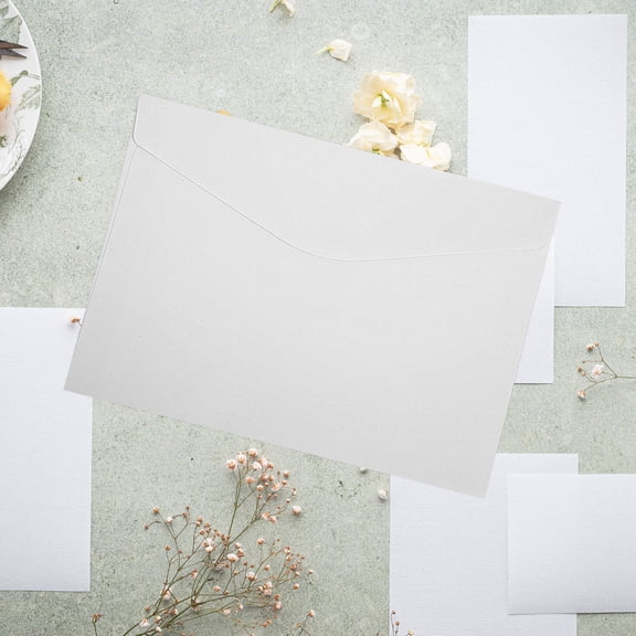 GETAJGHSD 50Pcs Invitation Letter Envelopes Made of Premium Kraft Paper for Special Events