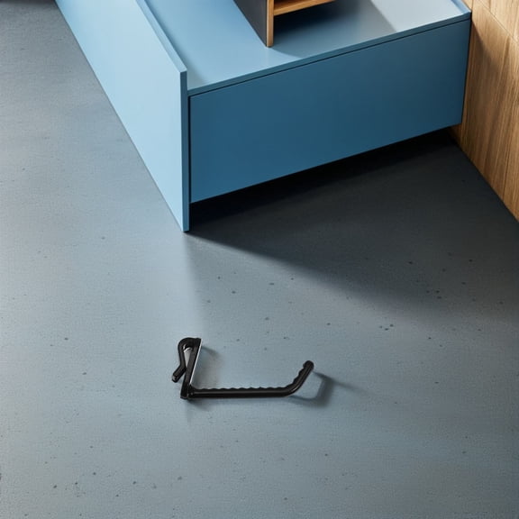 GETAJGHSD 50Pcs Plastic Pegboard Hooks for Wall Grid Panels Black Multipurpose Utility Clips for Camping Storage