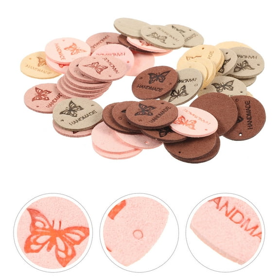 GETAJGHSD 50Pcs Square Handmade Tags Classic Style For Diy Lovers And Women Decorative present Labels