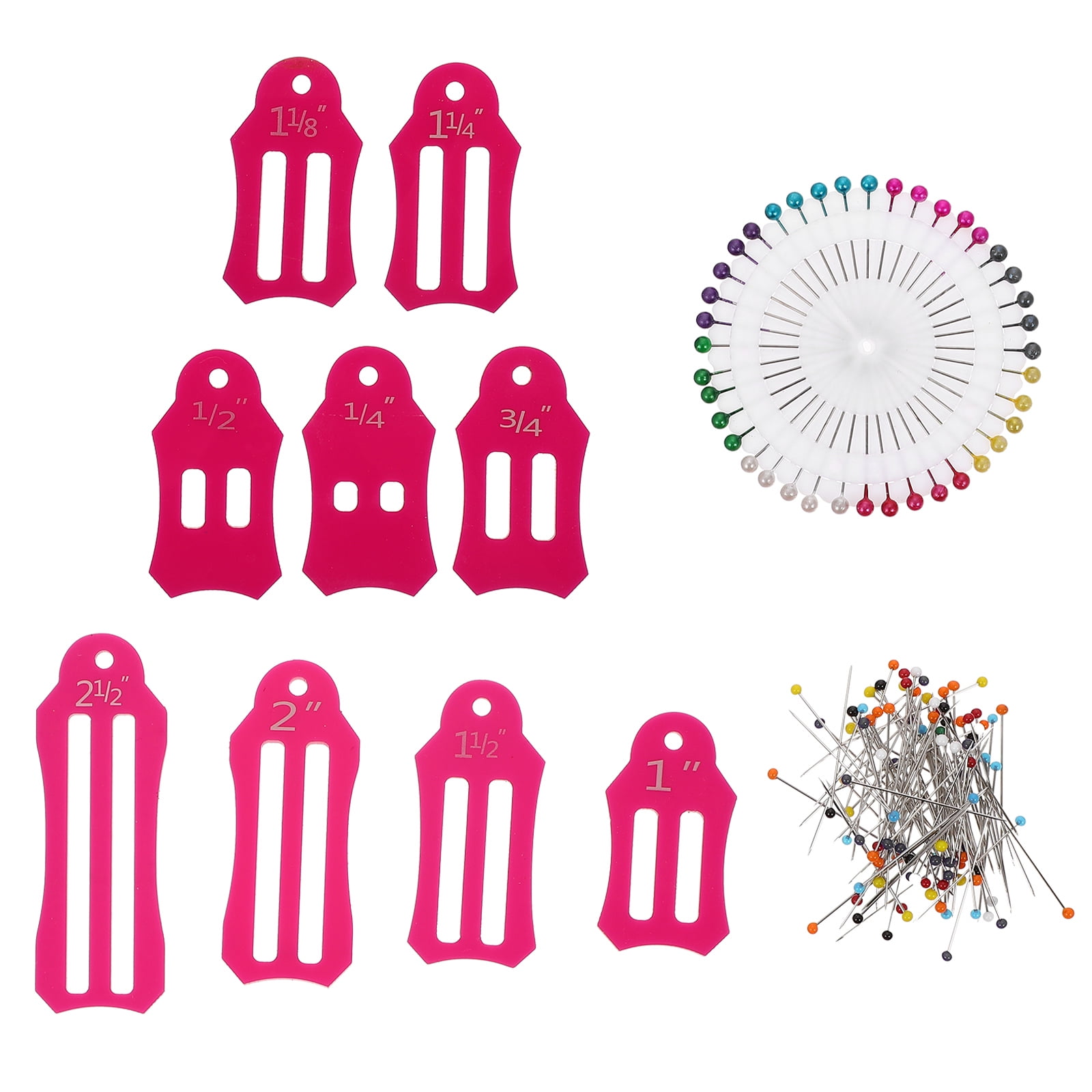 GETAJGHSD 5Pack Sewing Machine Accessories Folding Ruler Pin Kit Iron ...