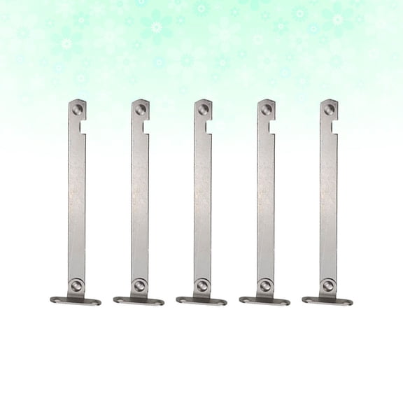 GETAJGHSD Cabinet Door Shocks Struts Spring Strut Silver Iron 5Pcs Heavy Duty