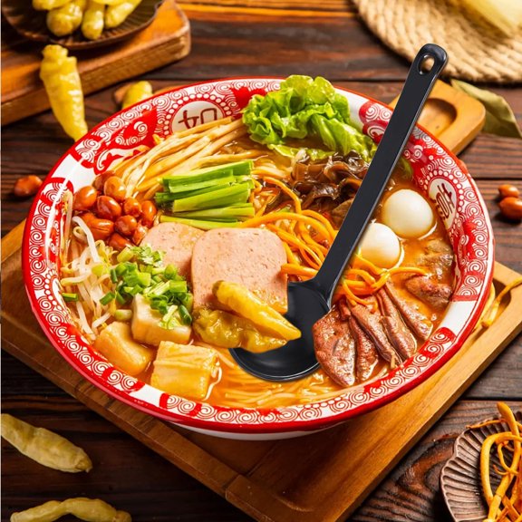 GETAJGHSD 5Pcs Ramen Spoons Kitchen Utensils