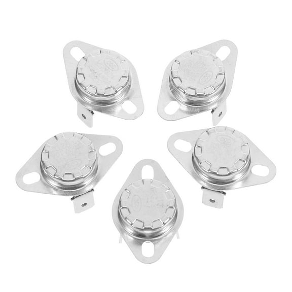 GETAJGHSD 5Pcs Thermal Control Switch Normally Closed Temperature Control for Home Appliance Use