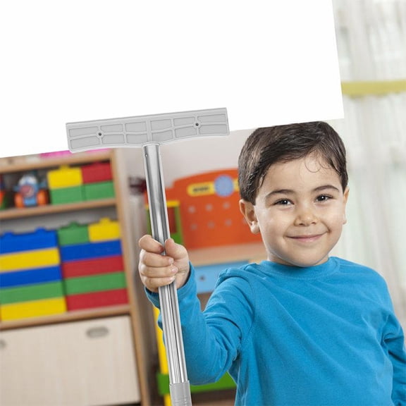 GETAJGHSD 5Pcs Lightweight Metal Sign Poles with Threaded Slots for Easy Assembly and Display