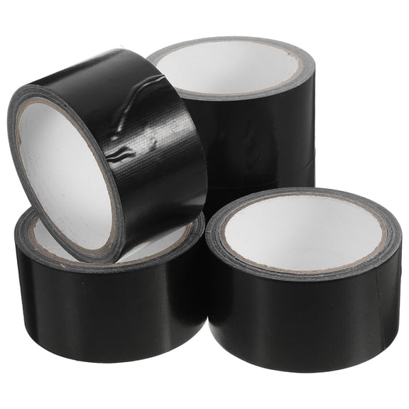 GETAJGHSD 5 Rolls Black Window Sealing Tape with Strong Adhesion, Windproof and Door and Tape