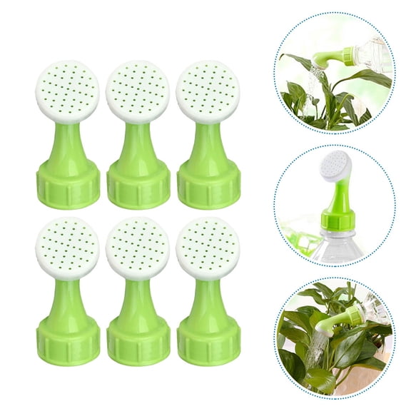GETAJGHSD 6Pcs Water Can Sprinkler Caps Lightweight Plastic Watering Can Sprayer for Bonsai