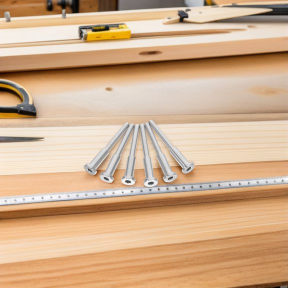 GETAJGHSD 6Pcs Invisible Cable Railing Hardware Kit with Precision Adjustment for Metal and Wood Posts