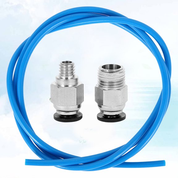 GETAJGHSD 6-Pack PTFE Bowden Tubes with Self-Lubricating Pneumatic Fittings for 3D Printer Extruder Upgrade
