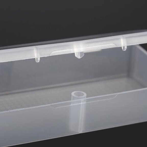 GETAJGHSD 6Pcs Transparent PP Parts Storage Organizer Box Container for Daily Use Storage