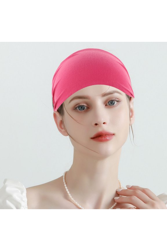 6Pcs Triangle Headscarf for Women's Hair Fabric Assorted Color for Travels