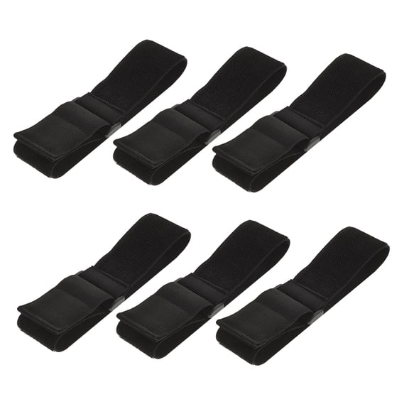 GETAJGHSD 6-Pack Adjustable Cable Fasteners with Arm Strap for Phone Pouch and Daily Use Organizer