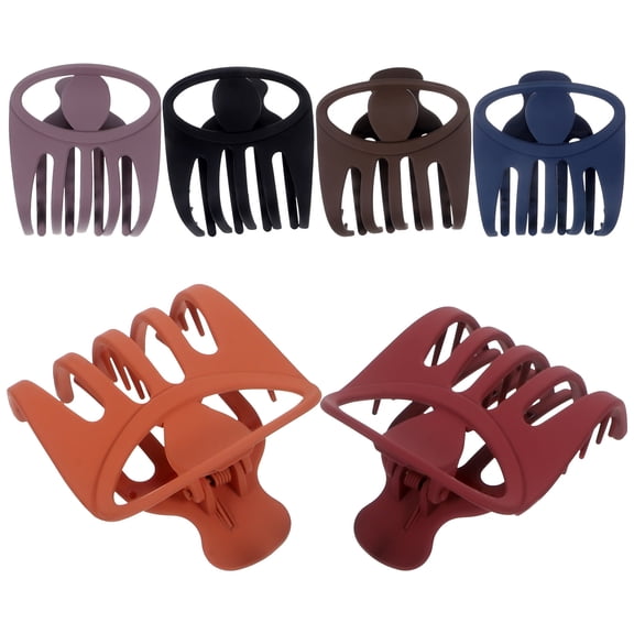 GETAJGHSD 6pcs Hair Clips Women Secure Grip Claw Clips for Thick Hair at Beach