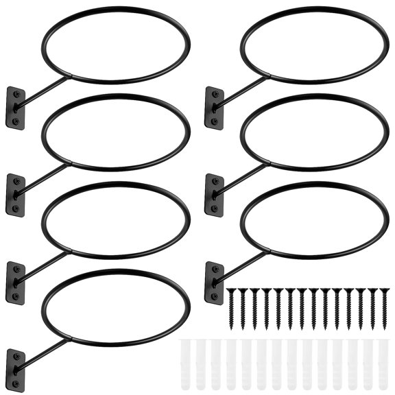 GETAJGHSD 7Pcs Garage Ball Storage Rack with Compact Design for Basketball and Football