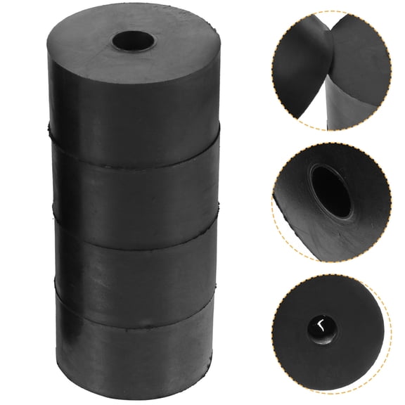 GETAJGHSD Flowerpot Feet Risers for Outdoor , Rubber Pads to Elevate and Protect Plant Roots