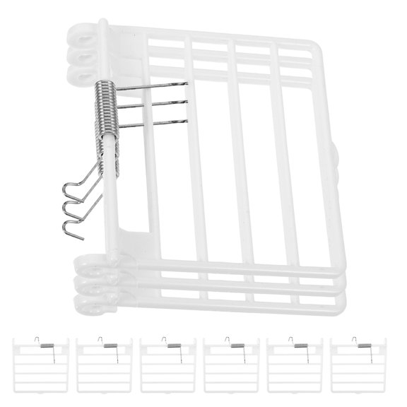 GETAJGHSD 8Pcs Replacement Bird Cage Door with Spring Latch for Small Birds and Easy Installation
