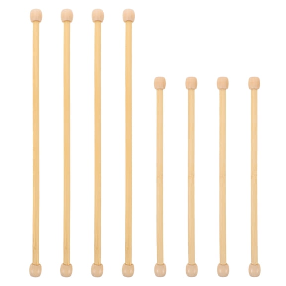GETAJGHSD 8Pcs Wooden Tapestry Rods Beige Natural Wall Hanging Poles for DIY Banner and Macrame Display
