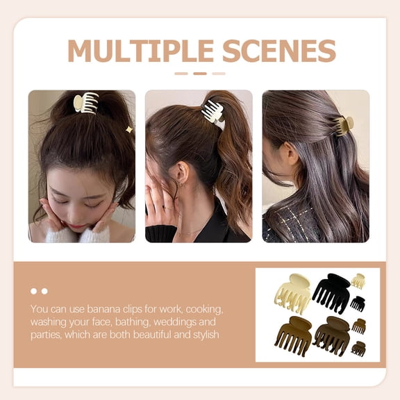 GETAJGHSD 8Pcs Small Hair Clips Roller Clamps for Elegant Hair Decor and Everyday Use