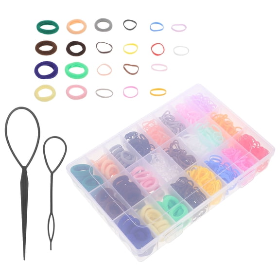 GETAJGHSD 90 x Hair Ties Hold Hair for Birthdays Multi Elastic Hair Ties