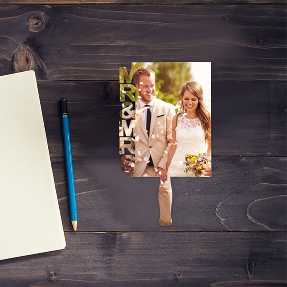 GETAJGHSD Wedding Picture Frame with Density Board Heat Transfer for Couples, 1 Piece, Ideal Wedding and Home Decor
