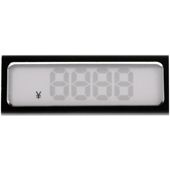 GETAJGHSD Alloy Display Stand 1Set for Retail Countertop Sign Holder with Clear Label Reading in Malls